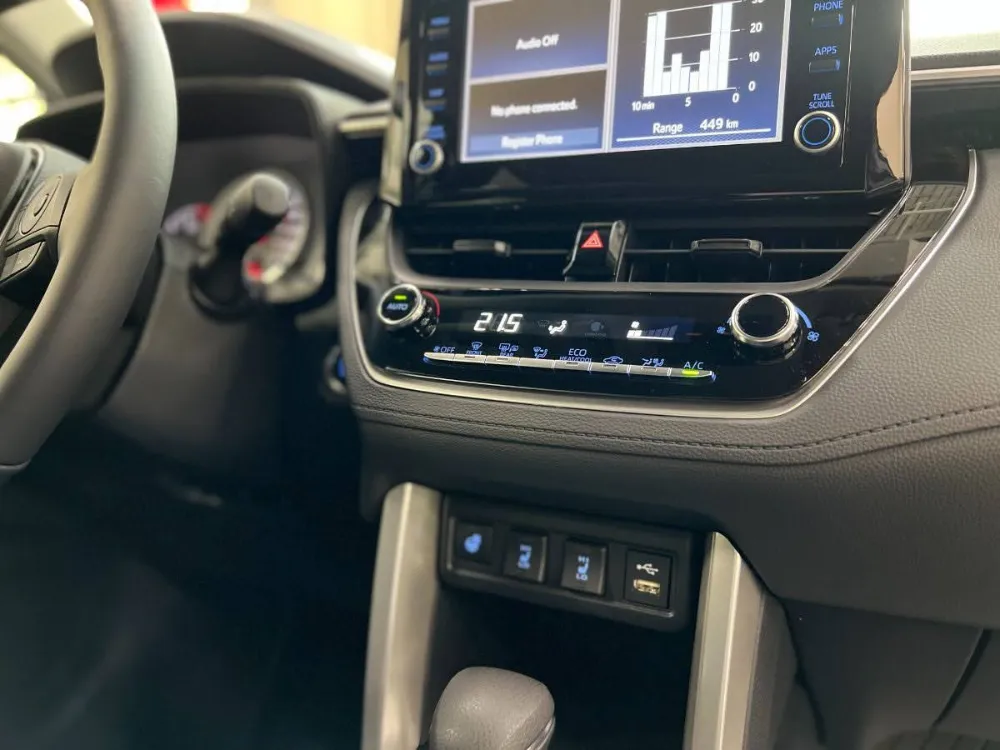 2022 Toyota Corolla Cross in Barcelona Red 12